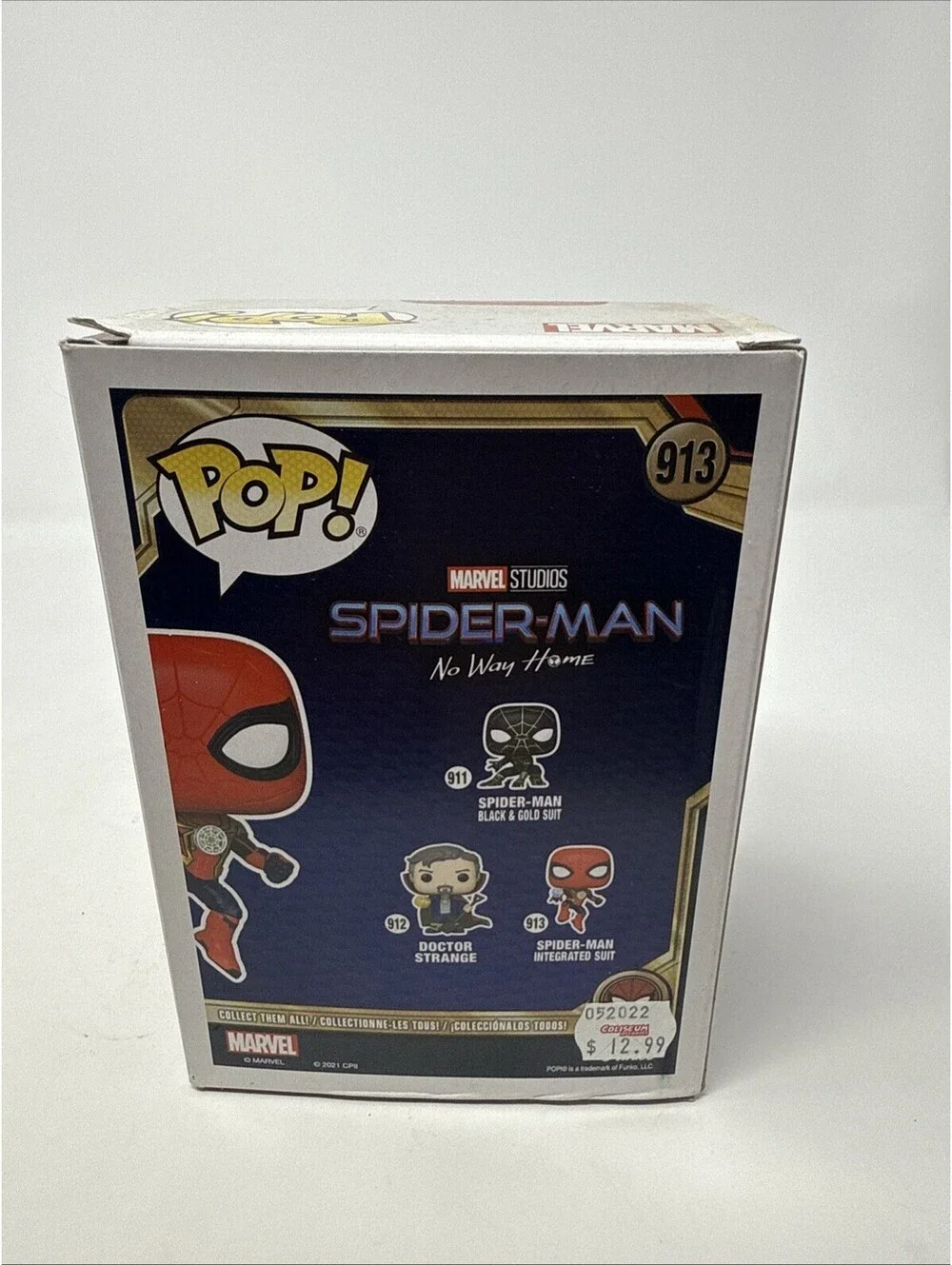 Funko Pop! Marvel Spider-Man No Way Home Spider-man Integrated Suit #913